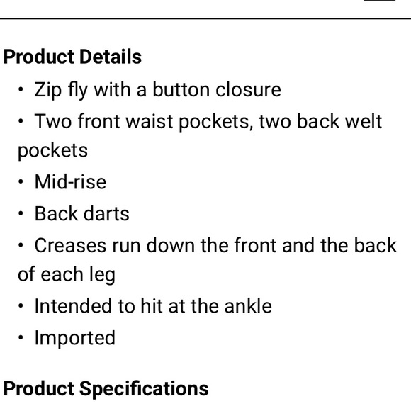 NWT! Ralph Lauren Slacks - Picture 7 of 7